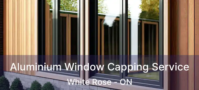  Aluminium Window Capping Service White Rose - ON