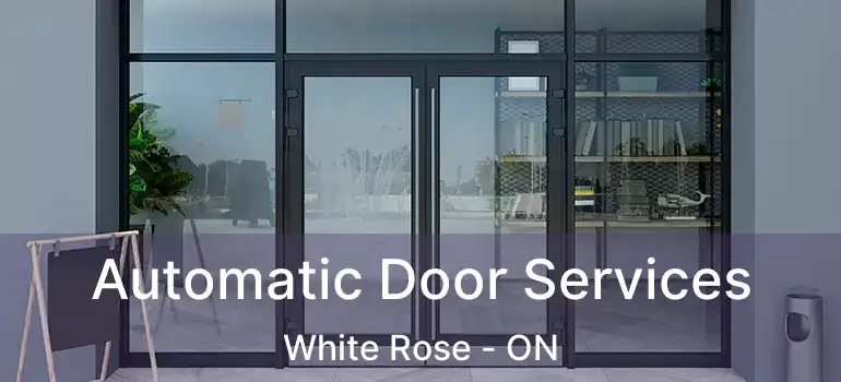  Automatic Door Services White Rose - ON