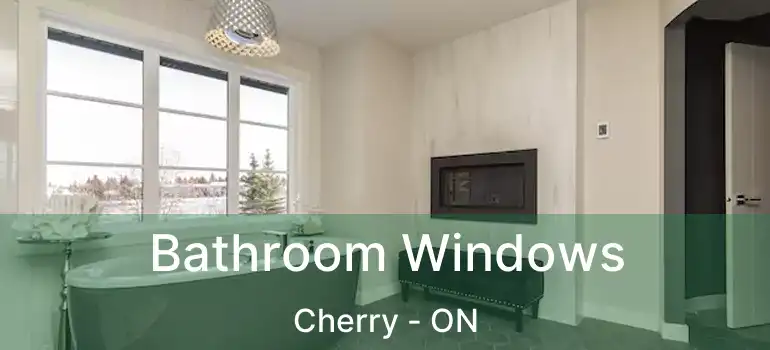  Bathroom Windows Cherry - ON