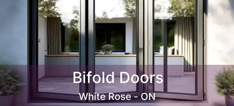  Bifold Doors White Rose - ON