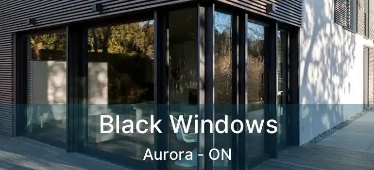  Black Windows Aurora - ON