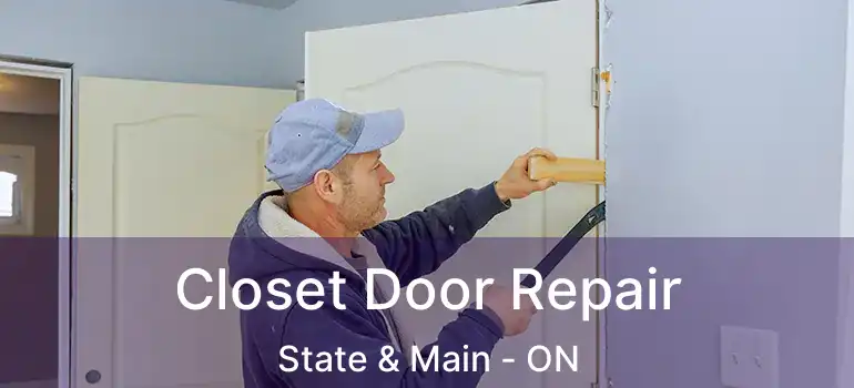  Closet Door Repair State & Main - ON
