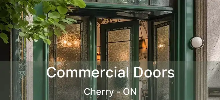  Commercial Doors Cherry - ON
