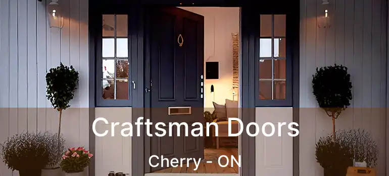  Craftsman Doors Cherry - ON