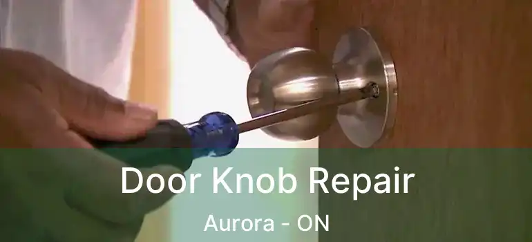  Door Knob Repair Aurora - ON