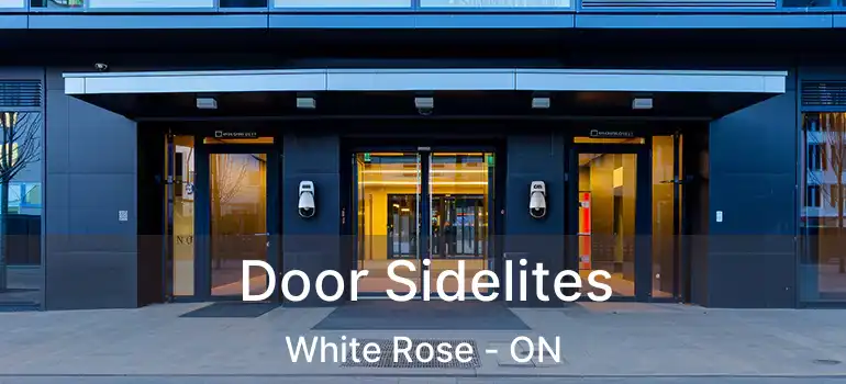  Door Sidelites White Rose - ON