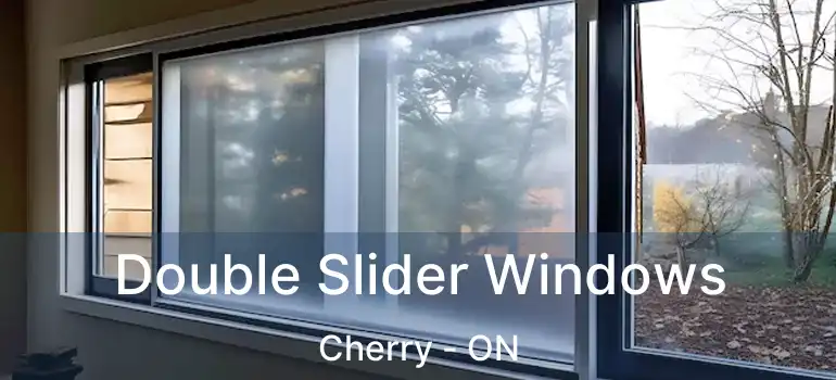  Double Slider Windows Cherry - ON