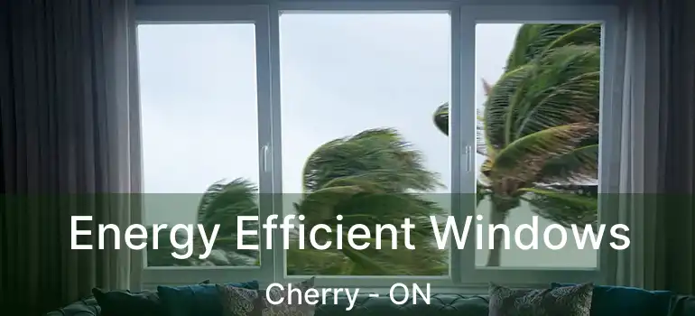  Energy Efficient Windows Cherry - ON