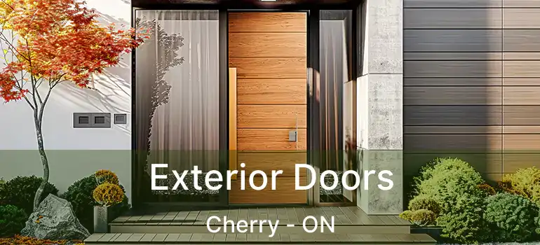  Exterior Doors Cherry - ON