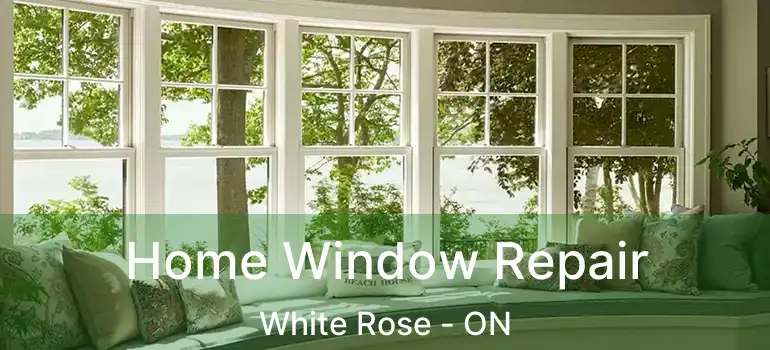  Home Window Repair White Rose - ON