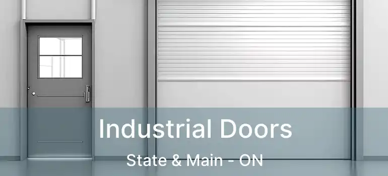  Industrial Doors State & Main - ON