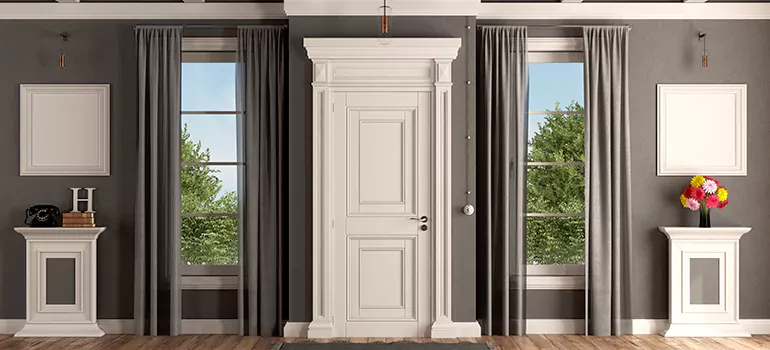 Removable Center Door Mullion in White Rose, Ontario