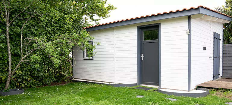 Patio Door Weatherproofing in White Rose