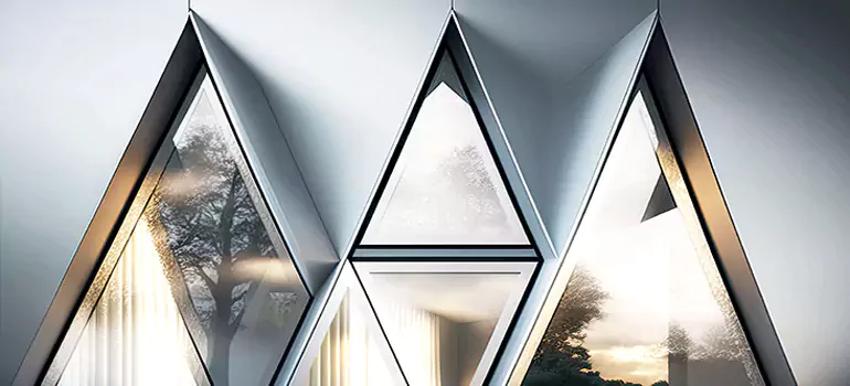 Trapezoid Window Design in White Rose, Ontario