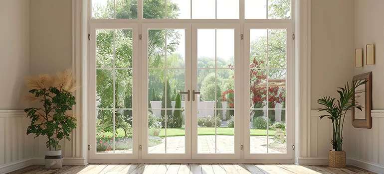 Stained Glass Exterior Door in White Rose, ON