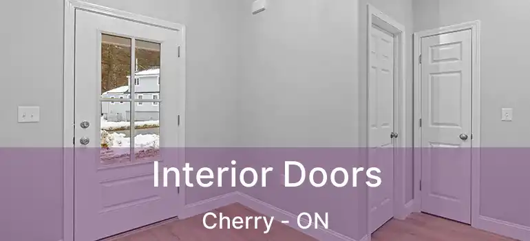 Interior Doors Cherry - ON