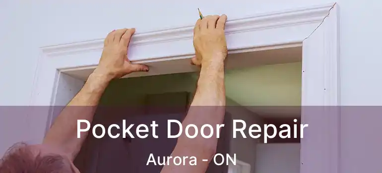  Pocket Door Repair Aurora - ON