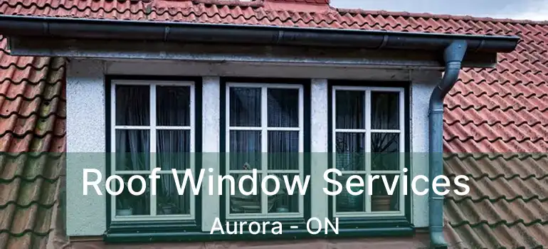  Roof Window Services Aurora - ON