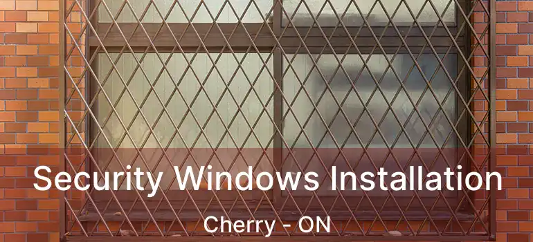  Security Windows Installation Cherry - ON