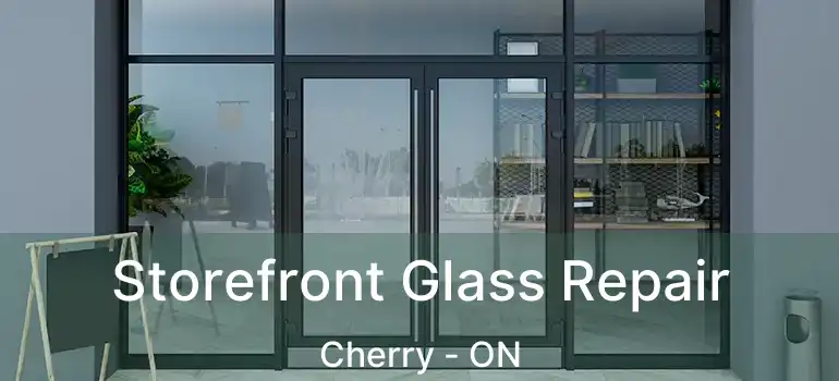  Storefront Glass Repair Cherry - ON