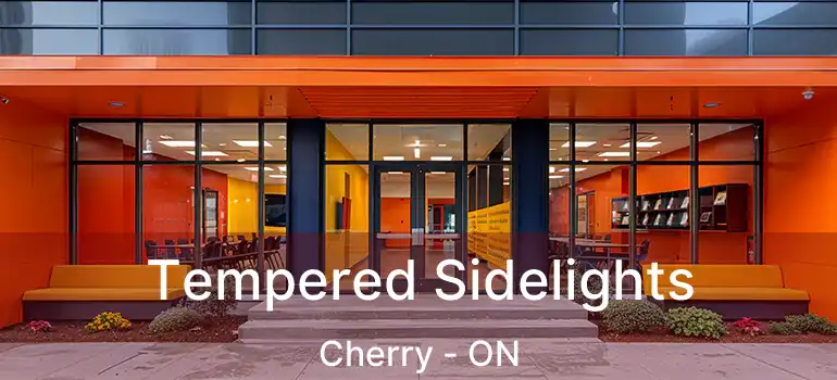  Tempered Sidelights Cherry - ON