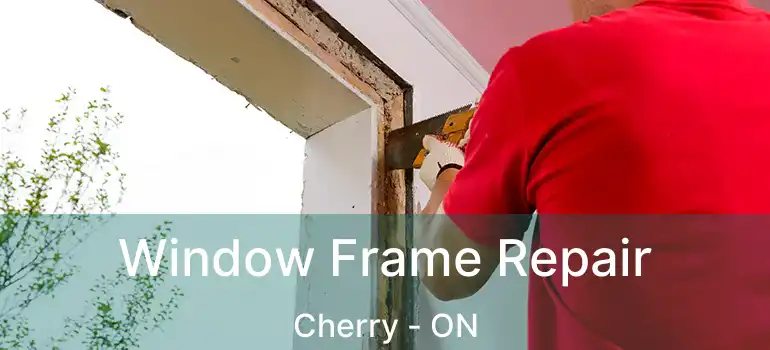  Window Frame Repair Cherry - ON