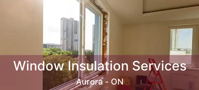  Window Insulation Services Aurora - ON