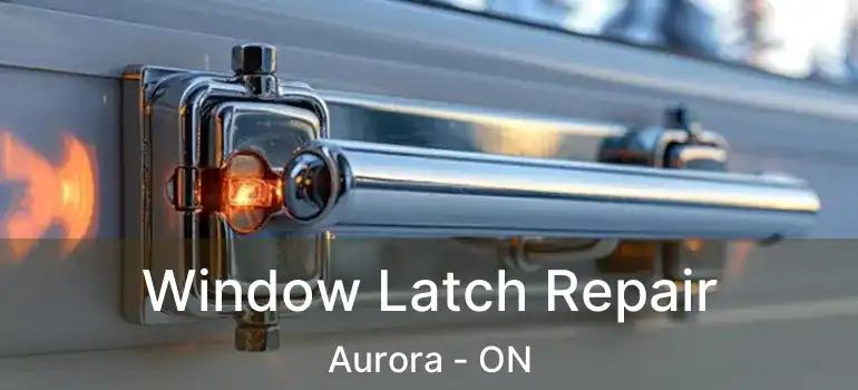  Window Latch Repair Aurora - ON