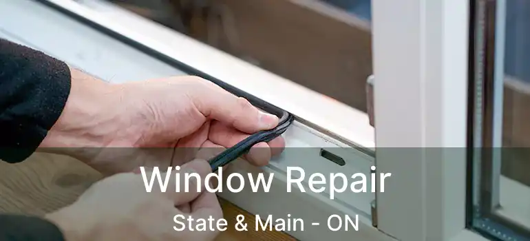  Window Repair State & Main - ON