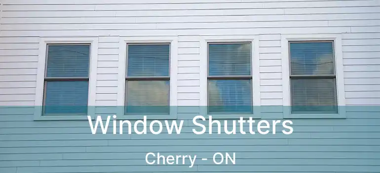  Window Shutters Cherry - ON